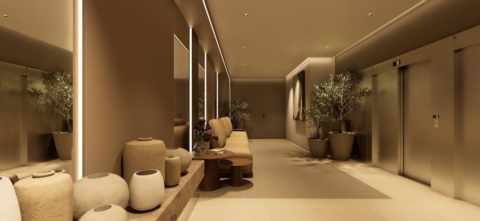 Canaã Residence - Hall de entrada - Lounge de entrada 4