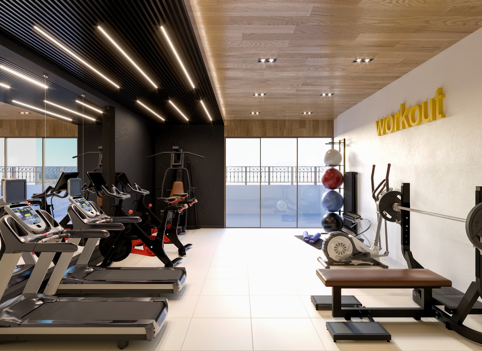 Carmel Residence - Espaço fitness