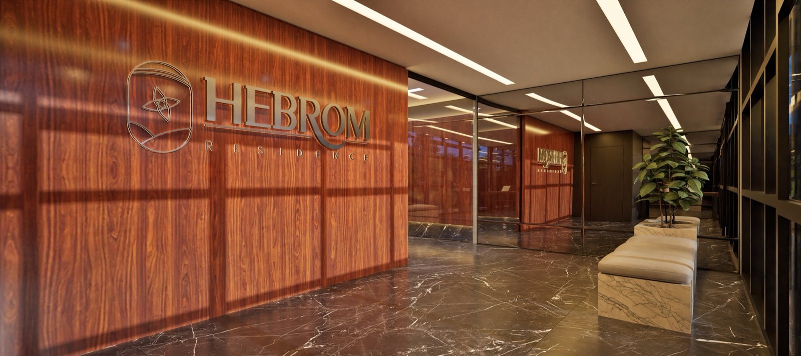 Hebrom Residence - Hall de entrada e recepção 05