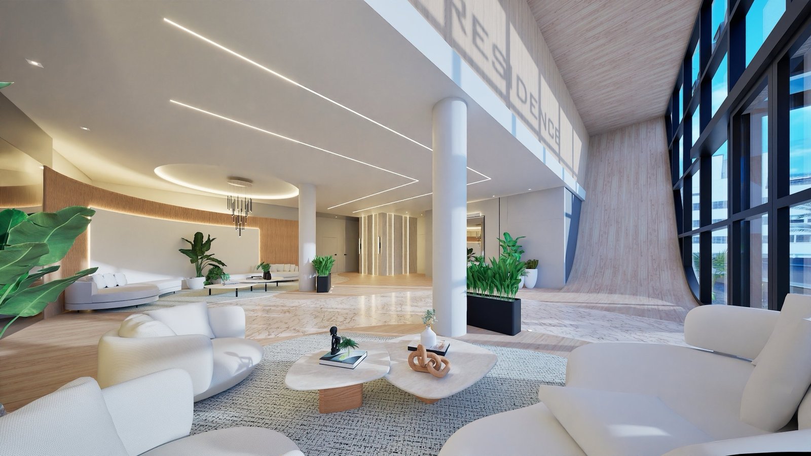 Kairós Residence - Hall de entrada 09