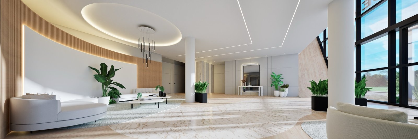 Kairós Residence - Hall de entrada 10