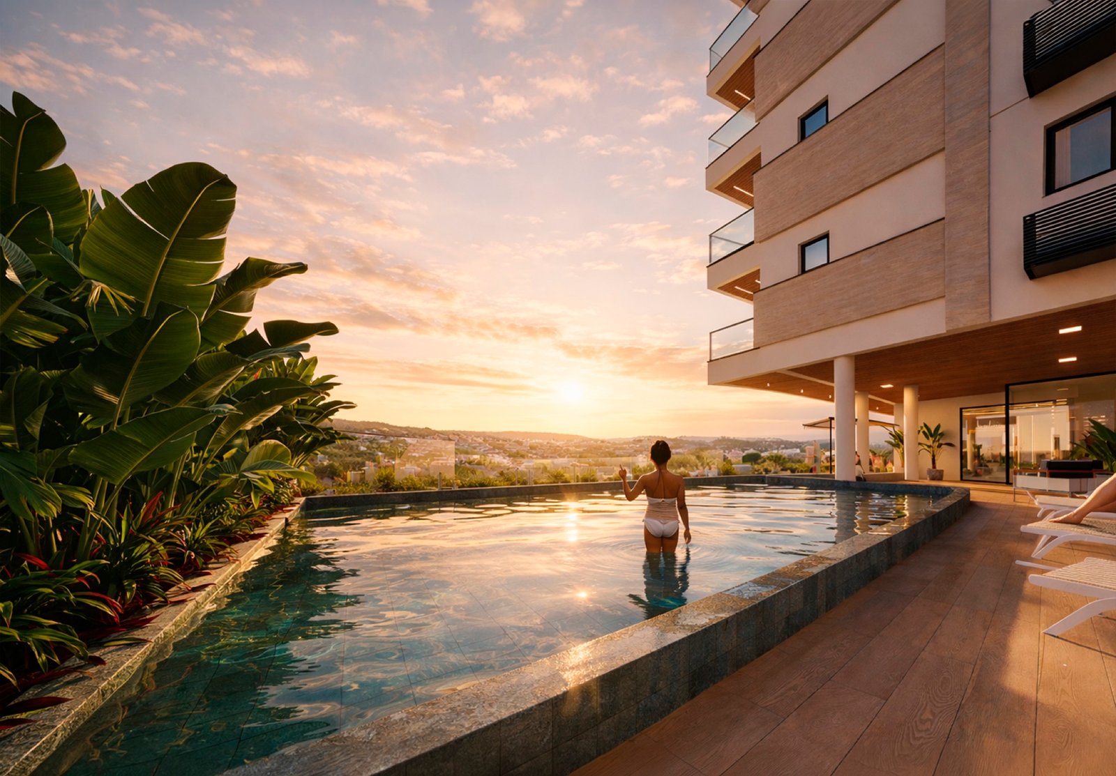 Kairós Residence - Piscina aquecida 01