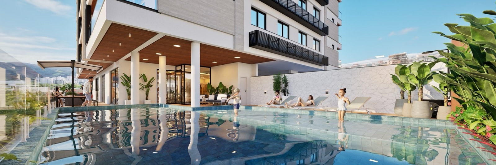 Kairós Residence - Piscina aquecida 03