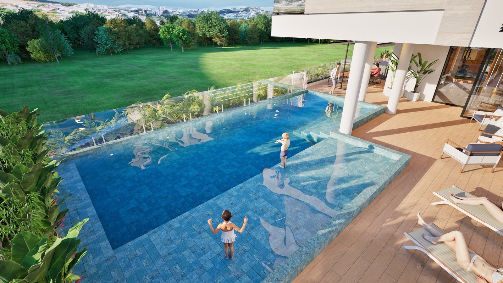 Kairós Residence - Piscina aquecida 05