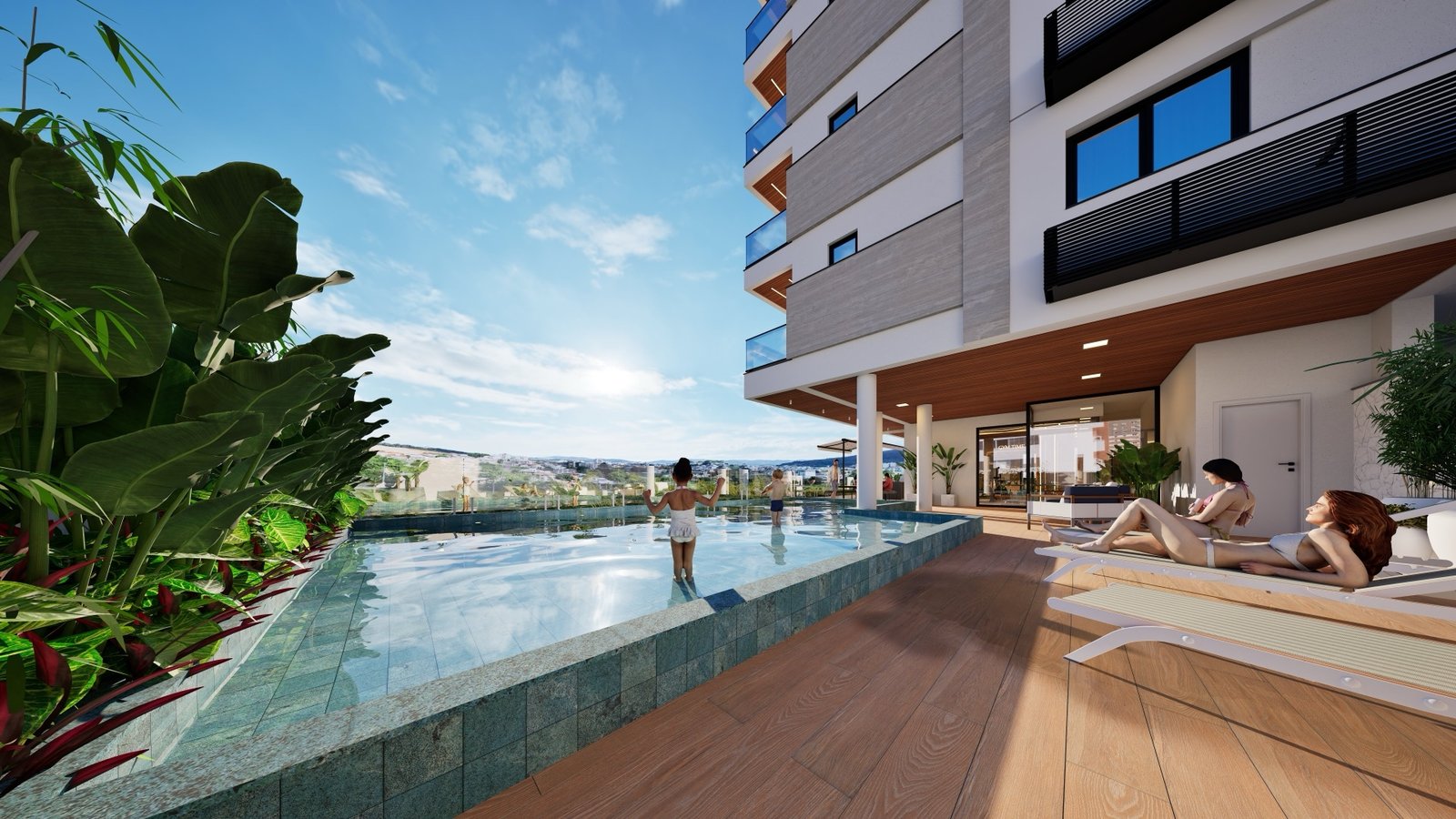 Kairós Residence - Piscina aquecida 08