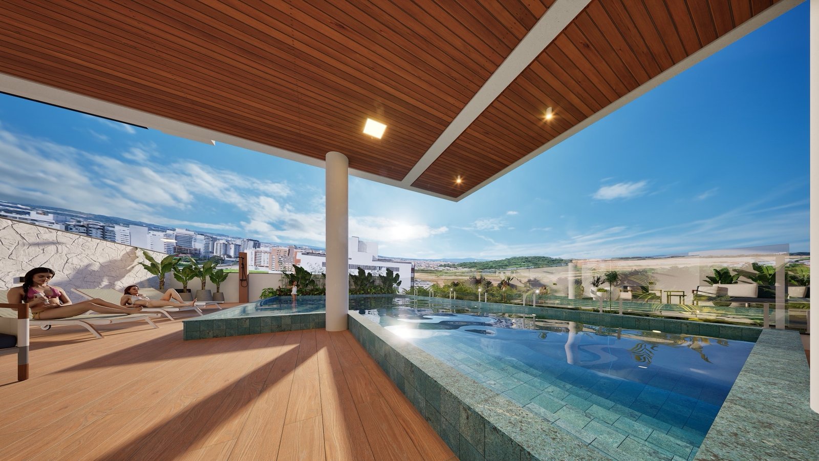 Kairós Residence - Piscina aquecida 09