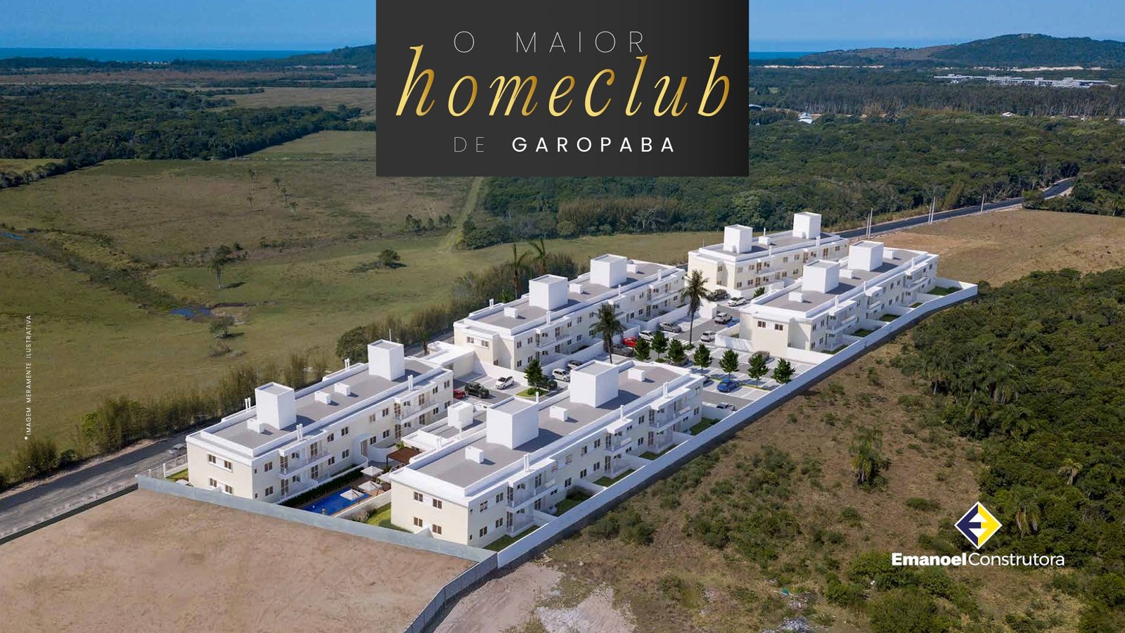 Summer Ville Residence - Vista aérea - implantação