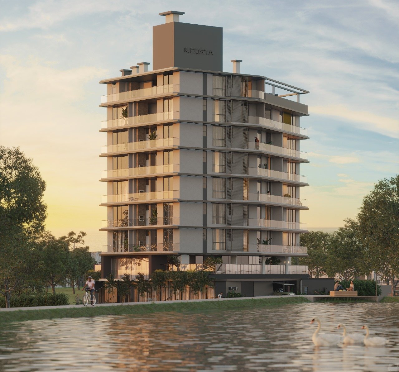 Apartamento à venda com 2 quartos em Padra Branca, Palhoça/SC