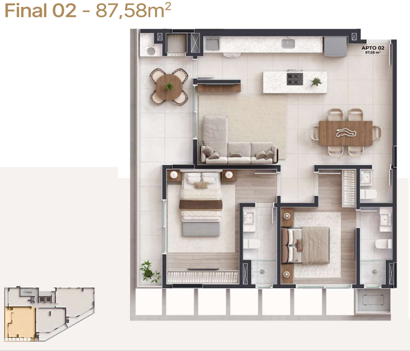 Apartamento em Padra Branca - Foto 5