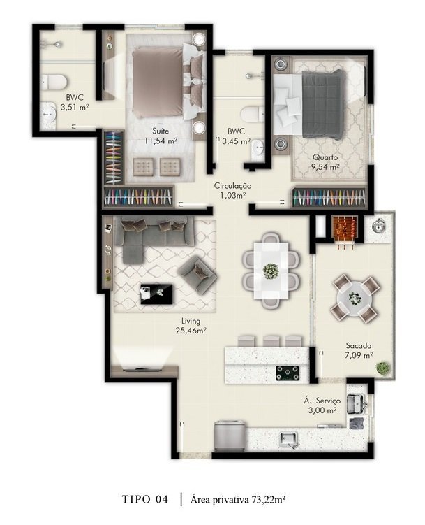 Apartamento em Pagani - Foto 2
