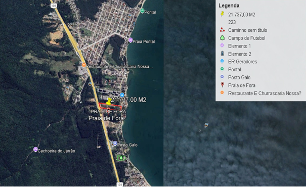 Terreno em BR-101 - Praia de Fora - Foto 5